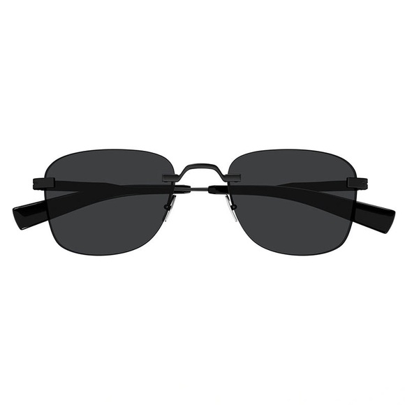 NEW SL744 001 SQUARE MEN SAINT LAURENT BLACK SUNGLASSES SL 744 001 - Picture 2 of 3